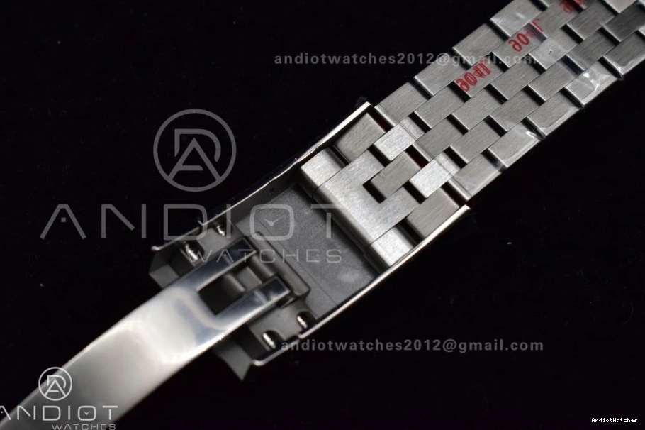 Best Clean 1:1 126334 DateJust Dial VR 421 Diamonds Steel Grey Edition Bracelet Jubilee SmartChoice SS On 41 904L 1214
